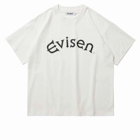 Pet Toys Evisen Round Logo Tech T-Shirt - White Luxury Fashion