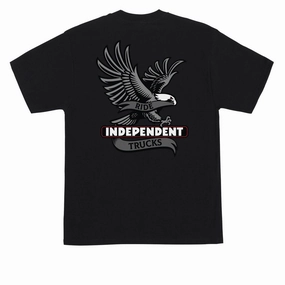 Pet Toys Independent Liberty T-Shirt - Black Footwear Basics