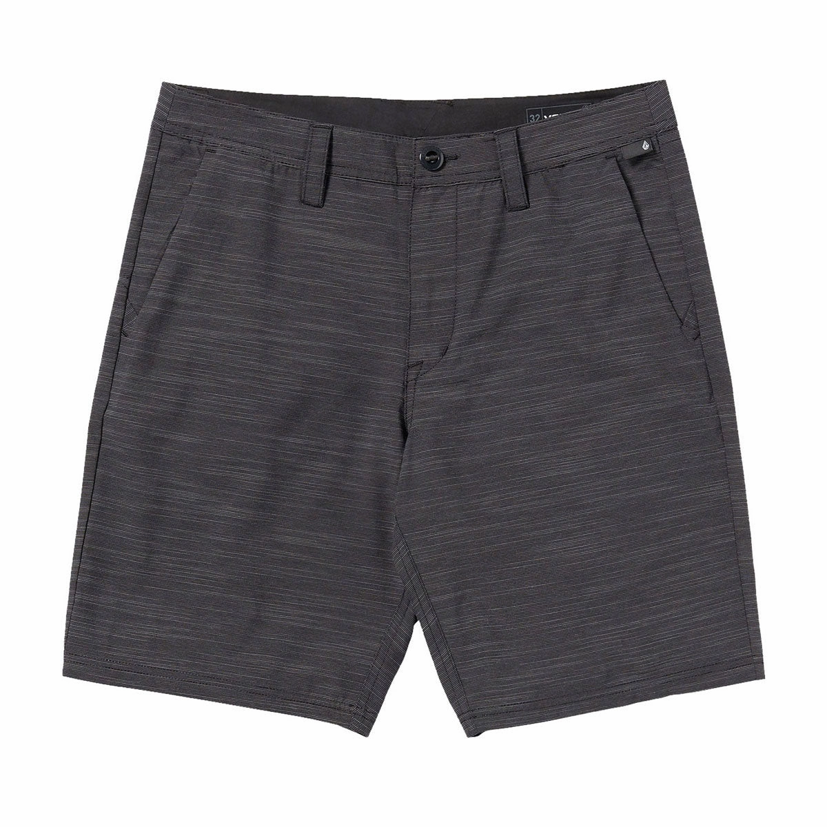Photography Volcom Slub Frickin Cross Shred Hybrid 20 Shorts - Black Safety Equipment