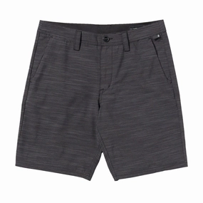 Photography Volcom Slub Frickin Cross Shred Hybrid 20 Shorts - Black Safety Equipment