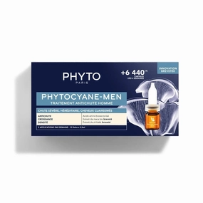 PHYTOCYANE ANTI HAIR LOSS TREATMENT - MEN SERUM  CAP 12 X 3.5ML