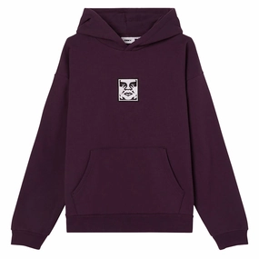 Plants Obey Icon Extra Heavy II Hoodie - Plum Perfect Shampoo