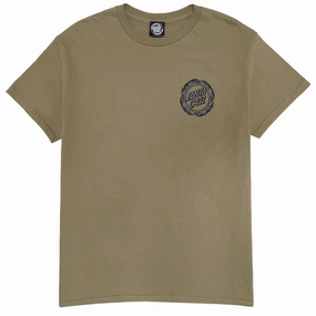 Plants Santa Cruz Flame Ringed Dot T-Shirt - Prairie Dust Stamps