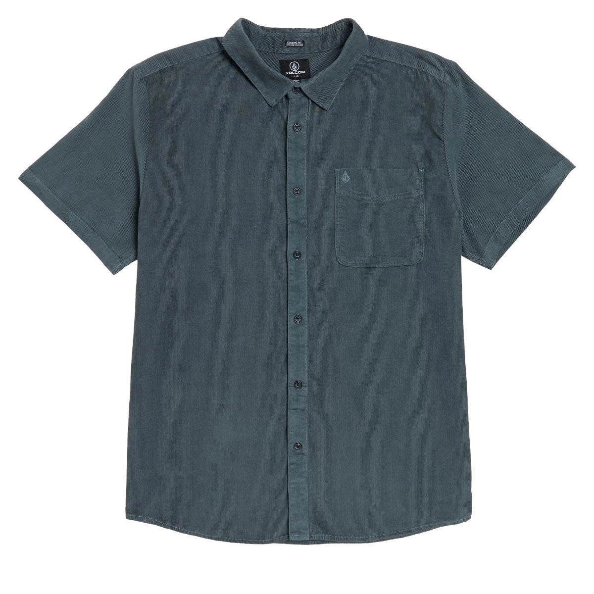 Plants Volcom Date Knight Shirt - Dark Slate Sports Teams