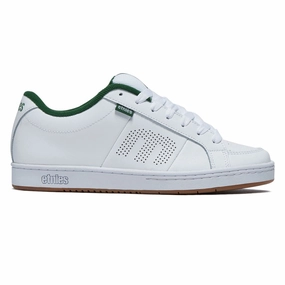 Plumbing Etnies Kingpin Shoes - White/Green Oil