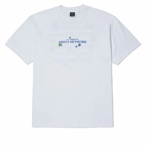 Plumbing HUF Unity Network T-Shirt - White Medical Supplies