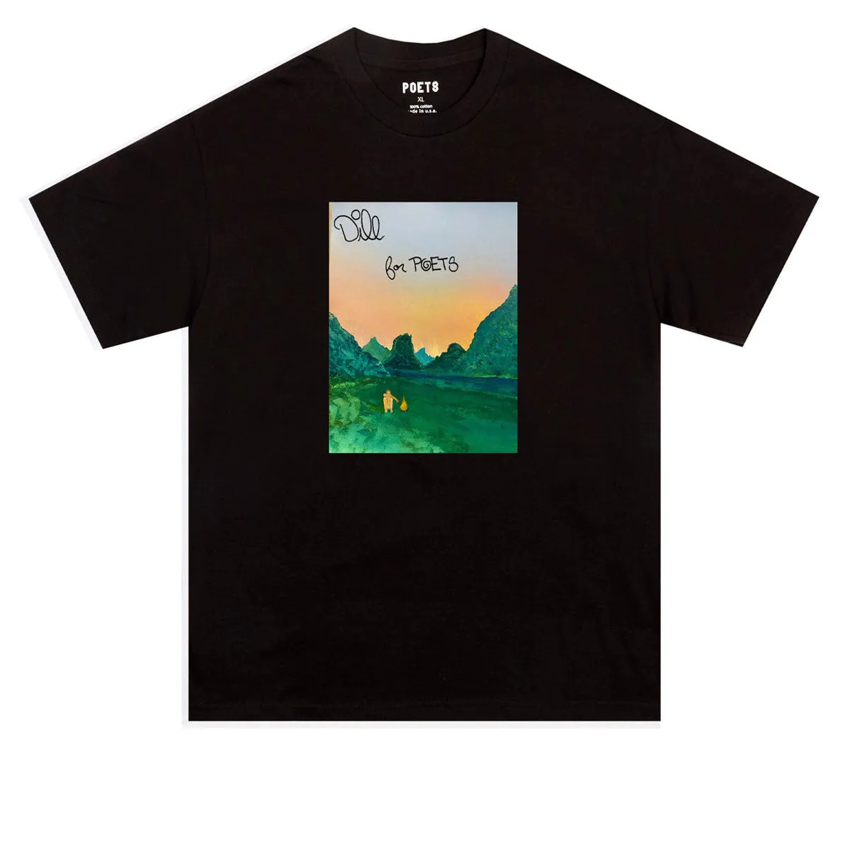 Poets Dill For Poets Dtg T-Shirt - Black Magazines Music Artists