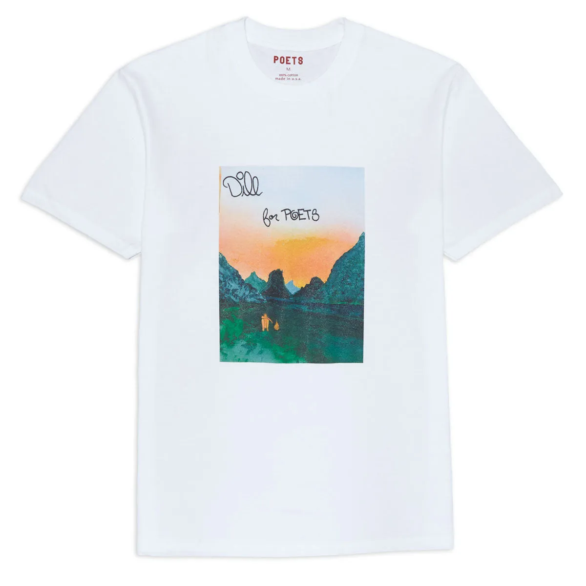Poets Dill For Poets Dtg T-Shirt - White Vitamins Scarves