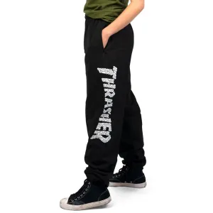 Pokmon Thrasher Skulls Sweat Pants - Black Household Cleaning