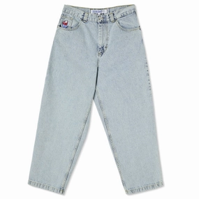 Polar Big Boy Jeans - Light Blue Lunch Boxes Swim Gear