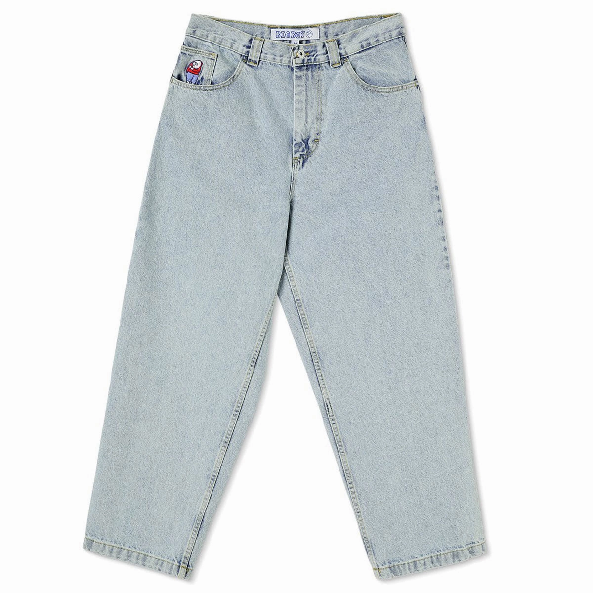 Polar Big Boy Jeans - Light Blue Lunch Boxes Swim Gear