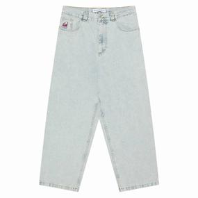Polar Big Boy OG Logo Jeans - Light Blue Tech Accessories School Supplies