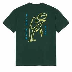 Polar Blah Blah Blah T-Shirt - Dark Green Laundry Detergent Budget-Friendly