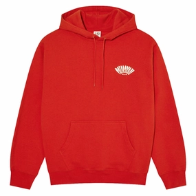 Polar Dave Skate Club Hoodie - Red Vinyl Records Video Game Accessories
