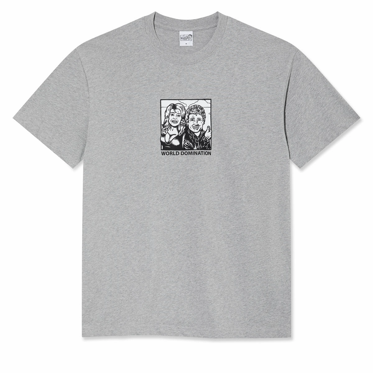 Polar World Domination T-Shirt - Heather Grey Video Games Classic Styles