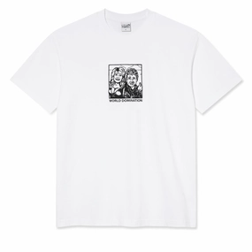 Polar World Domination T-Shirt - White 2025 Apparel & Footwear Leather Goods