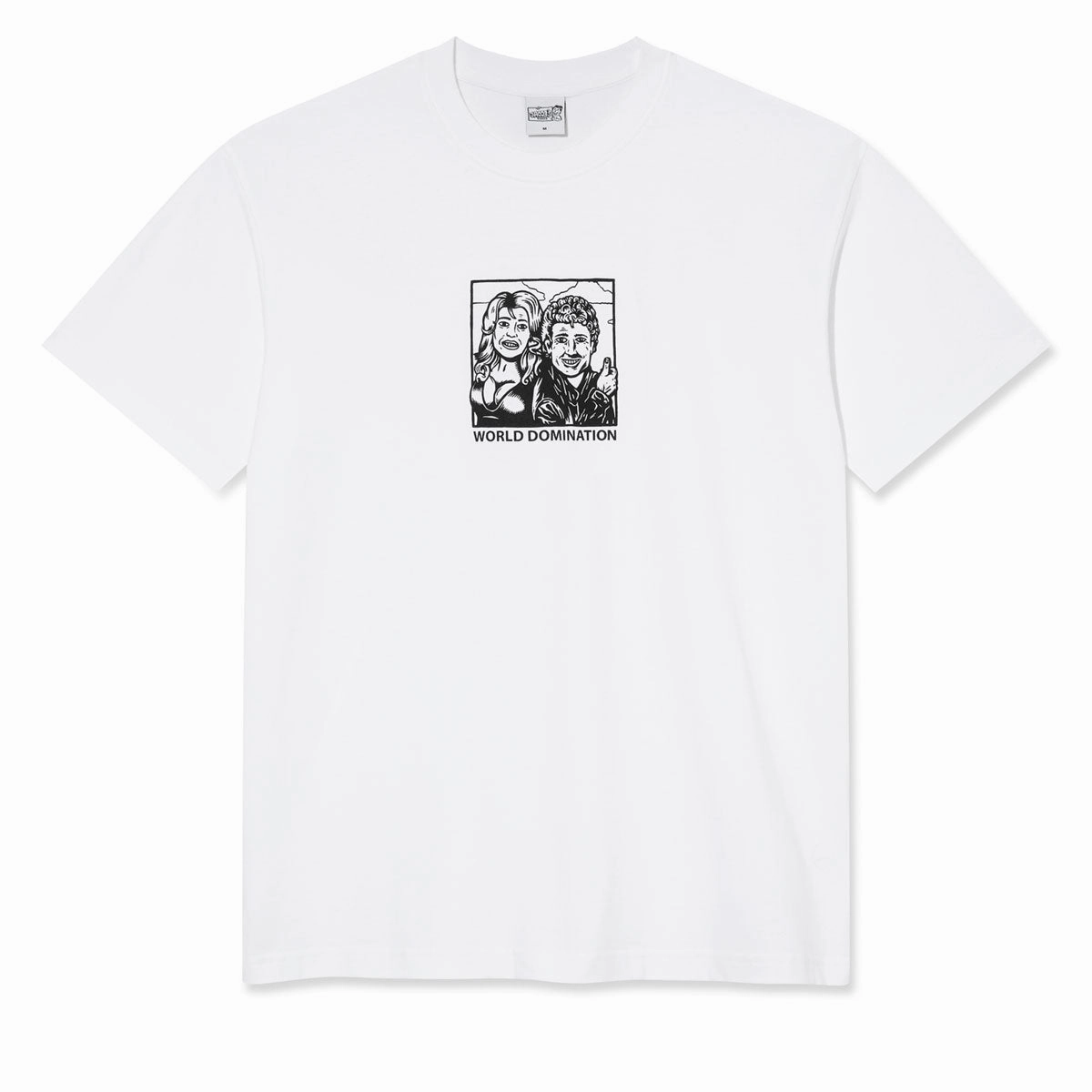 Polar World Domination T-Shirt - White 2025 Apparel & Footwear Leather Goods