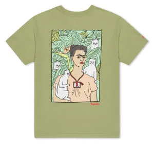 Pool Supplies RIPNDIP Nermal Portrait T-Shirt - Light Forest Festivals