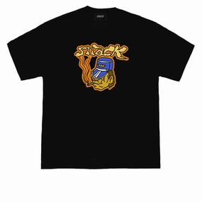 Pop Culture Snack Conductor T-Shirt - Black Copiers