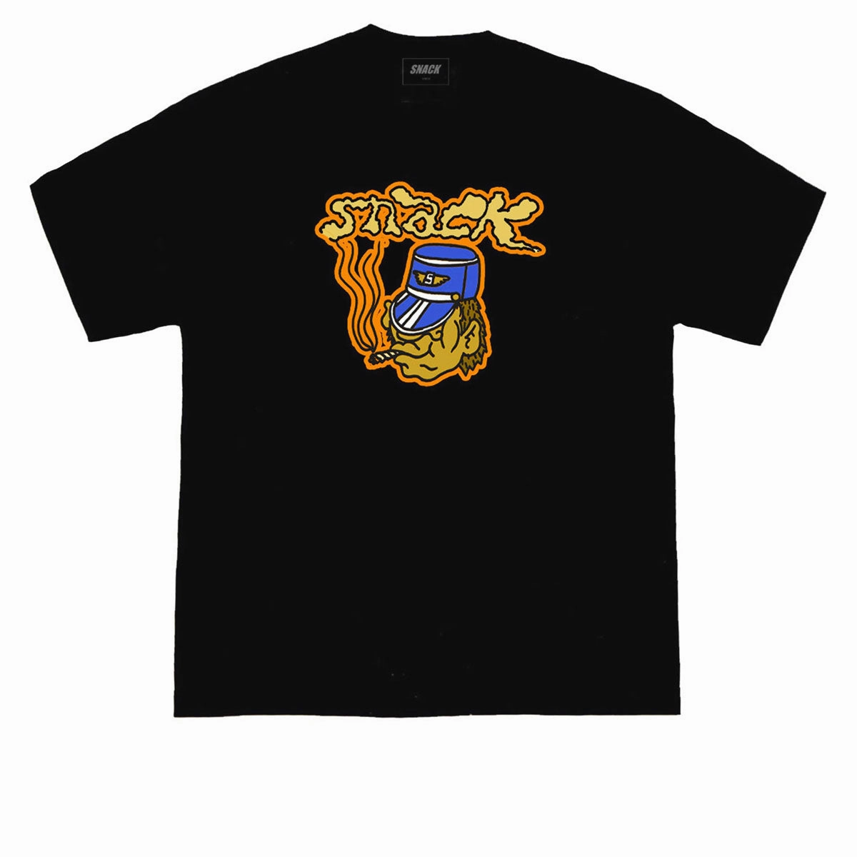Pop Culture Snack Conductor T-Shirt - Black Copiers