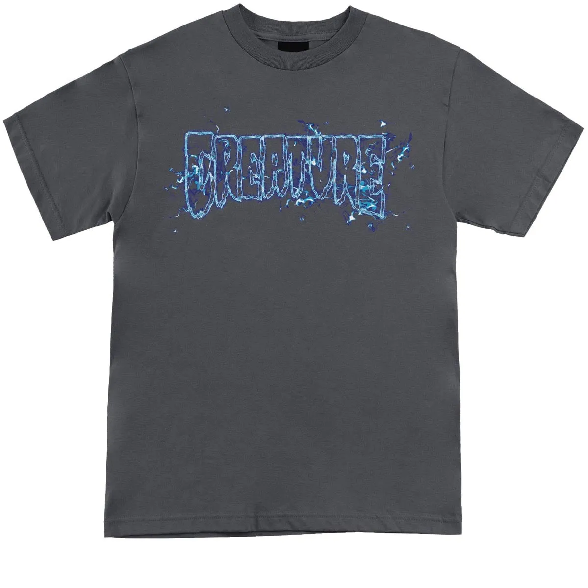 Pots Creature Inferno Logo Outline T-Shirt - Charcoal Craft Materials