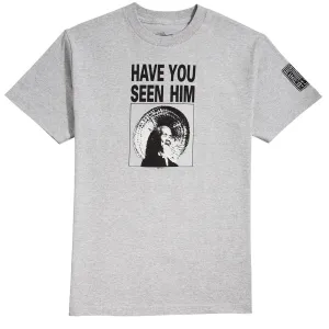 Powell-Peralta Animal Chin Have You Seen Him T-Shirt - Athletic Heather Uniforms Party Wear