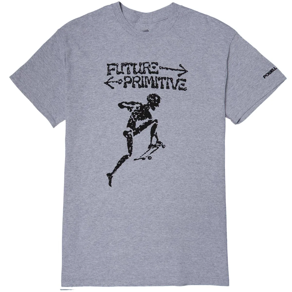 Powell-Peralta Future Primitive T-Shirt - Sport Grey Workbooks Costumes