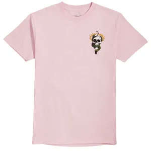 Powell-Peralta McGill Skull And Snake T-Shirt - Light Pink Health Monitors Video Game Accessories