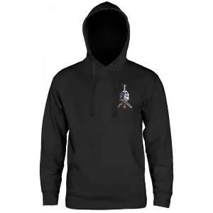 Powell-Peralta Skull And Sword Hoodie - Black Hardware Memorabilia