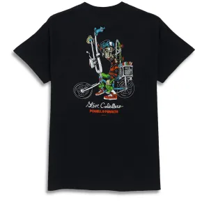 Powell-Peralta Steve Caballero Chopper Bike T-Shirt - Black Kitchenware Paper