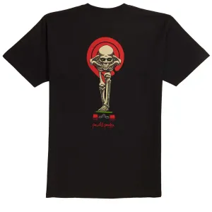 Powell-Peralta Tucking Skeleton T-Shirt - Black Makeup Removers Designer Brands
