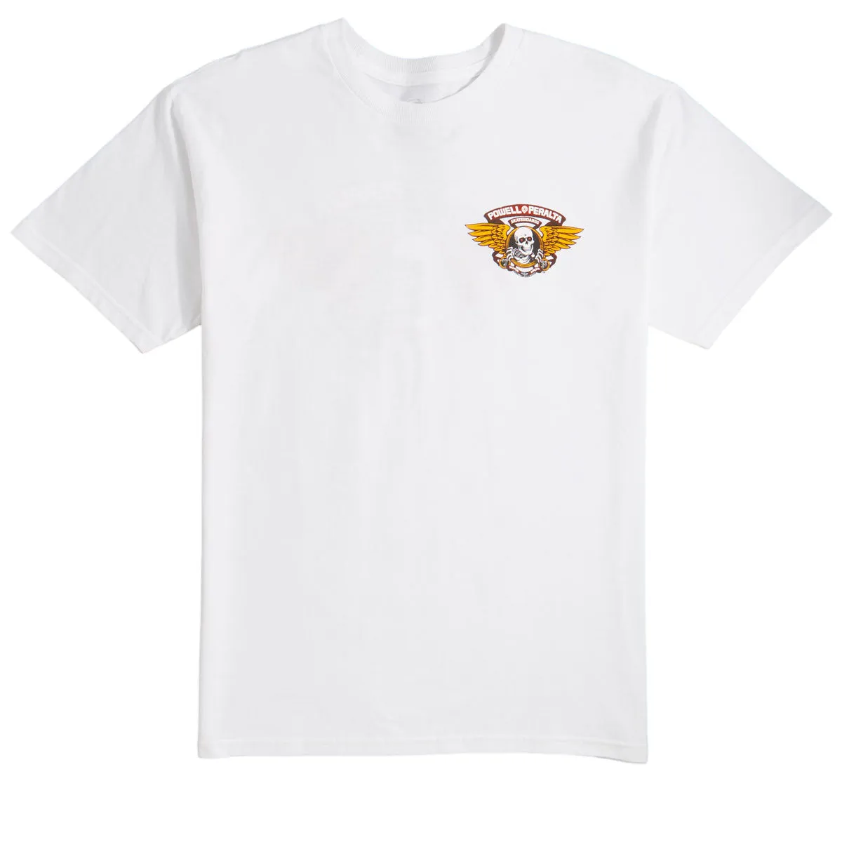 Powell-Peralta Winged Ripper T-Shirt - White Exclusive Collection Antiques