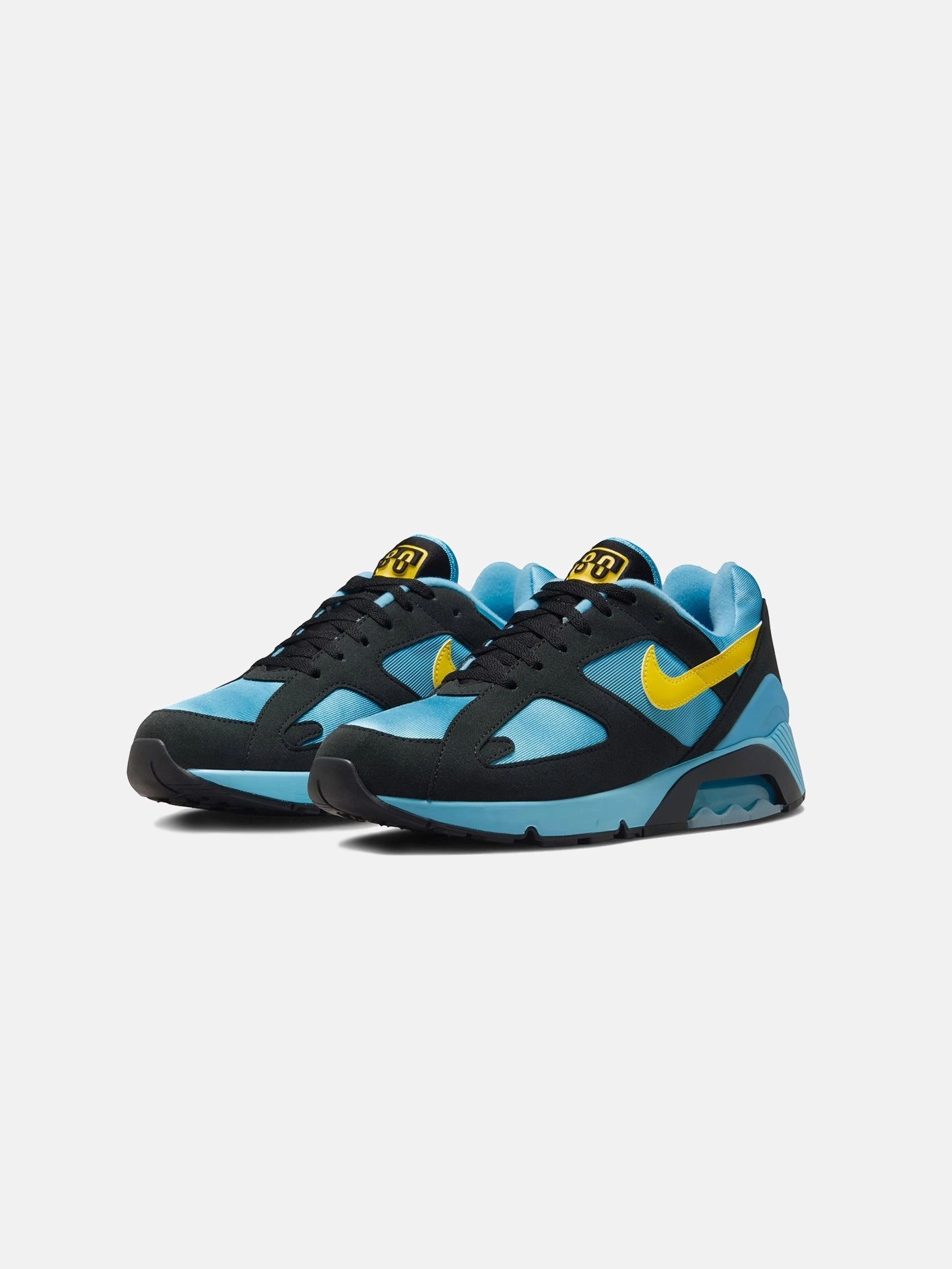 Practical Shoes Air 180 "Black and Baltic Blue"