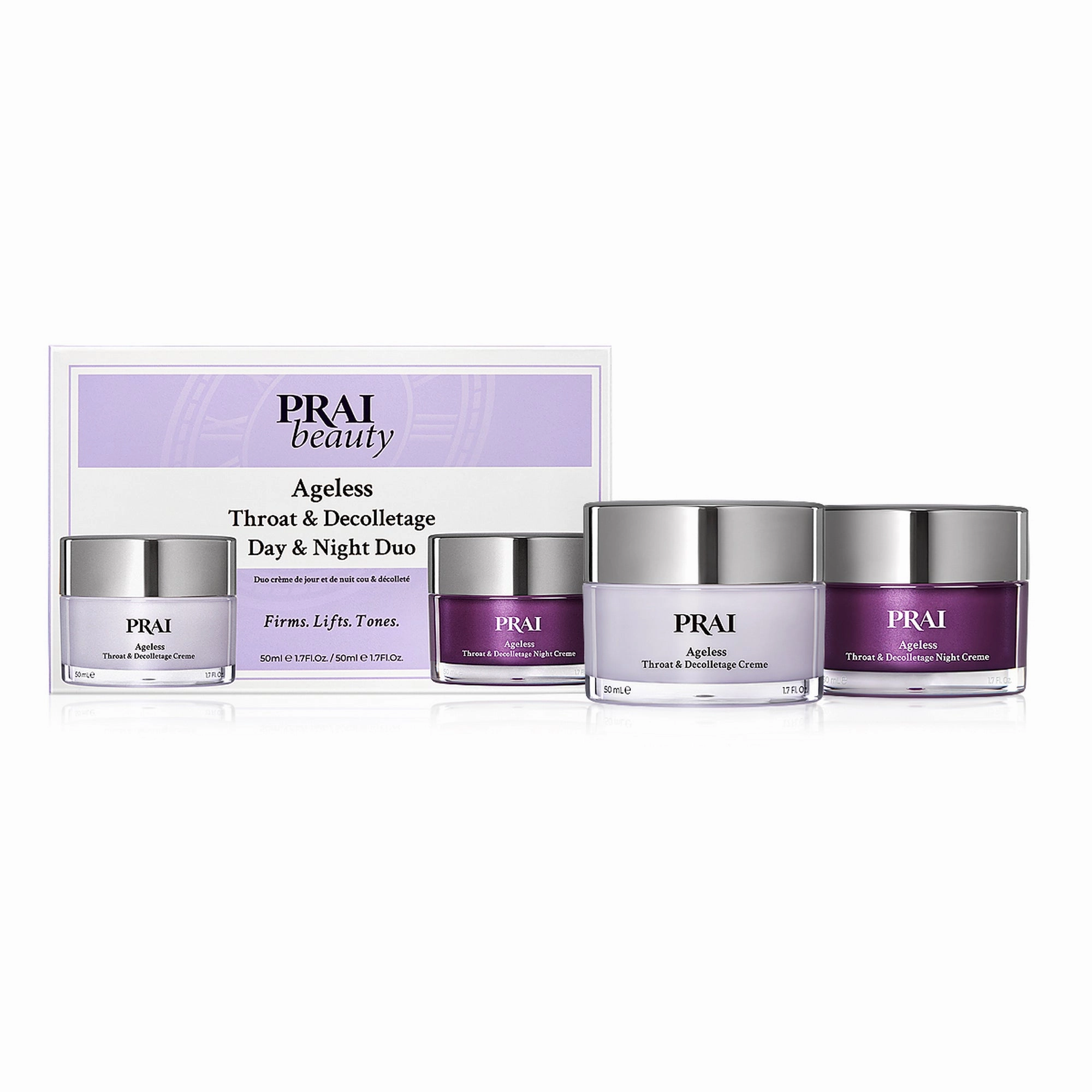 PRAI Ageless Throat & Decolletage Day & Night Duo