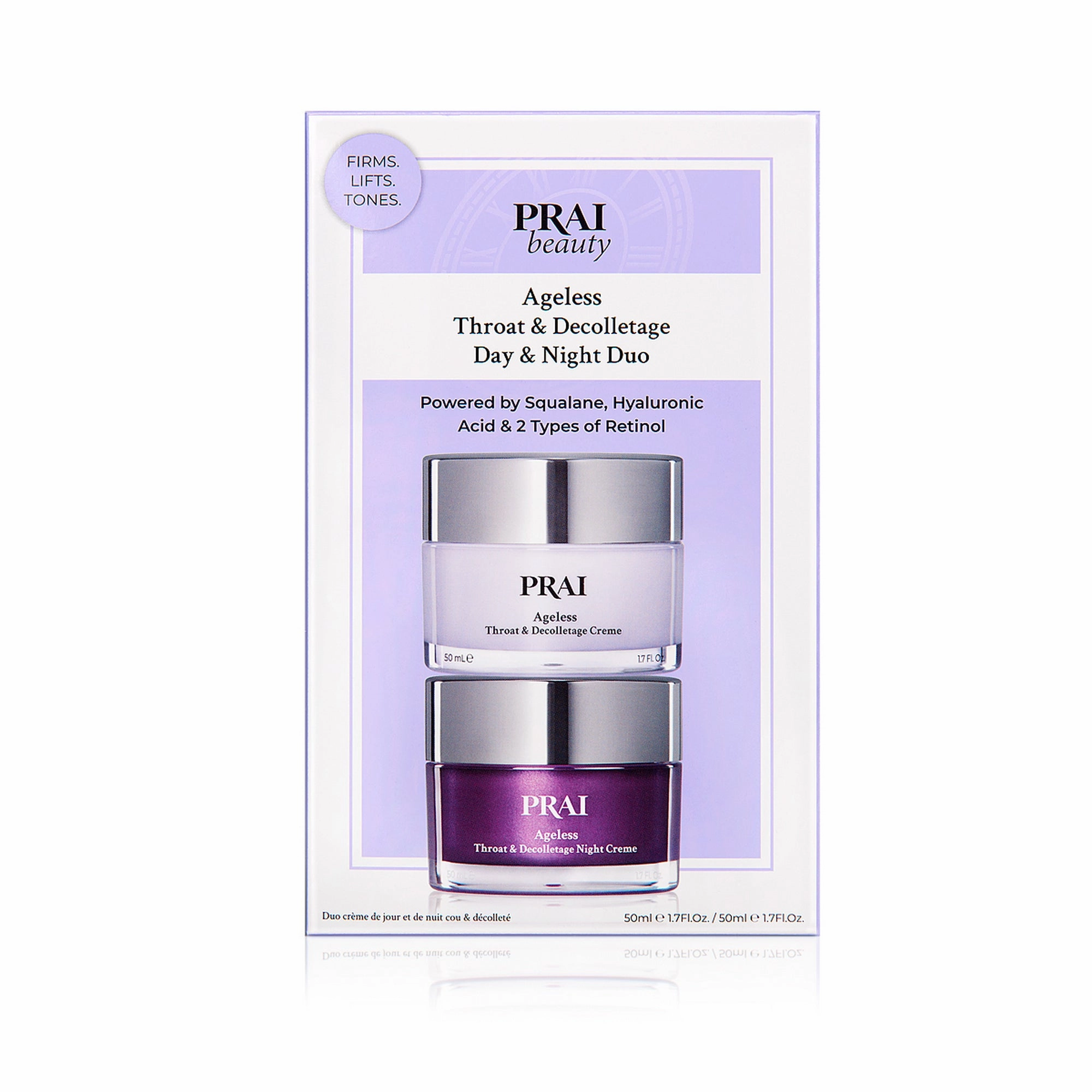 PRAI Ageless Throat & Decolletage Day & Night Duo