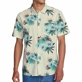 Preschool Supplies RVCA Botanical Shirt - Light Khaki Athletic Footwear