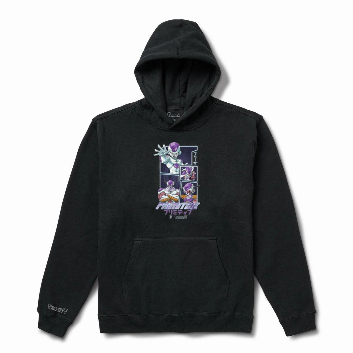 Primitive x Dragon Ball Z Frieza Forms Hoodie - Black Tours Industrial Clothing