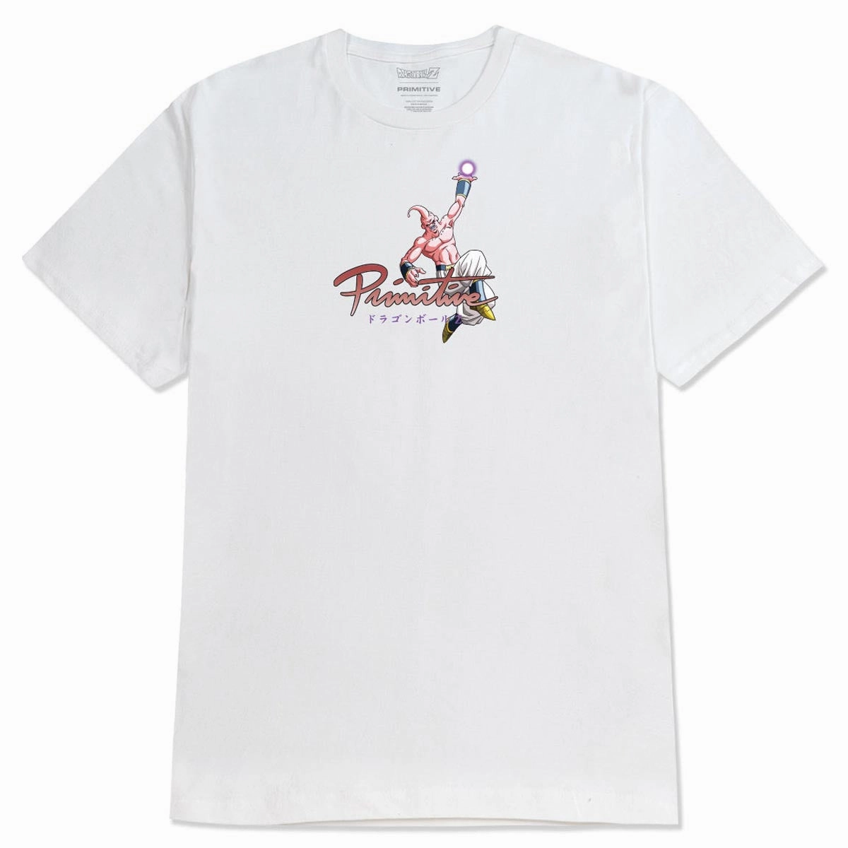 Primitive x Dragon Ball Z Nuevo Buu T-Shirt - White Magazines Music Production