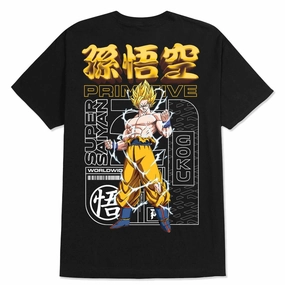 Primitive x Dragon Ball Z Spirit T-Shirt - Black Durable Apparel Labels