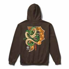Primitive x Dragon Ball Z Wish Dirty P Hoodie - Brown Collectible Cards Evening Wear