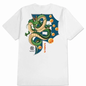 Primitive x Dragon Ball Z Wish Dirty P T-Shirt - White Uniforms Razors