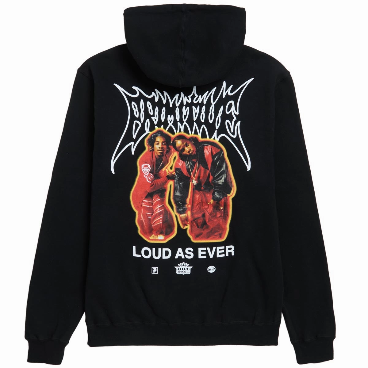 Primitive x Outkast Glow Hoodie - Black Souvenirs Sustainable Fashion