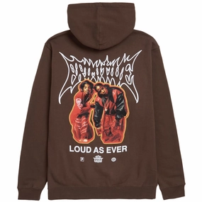 Primitive x Outkast Glow Hoodie - Brown Pokmon Suede Accessories