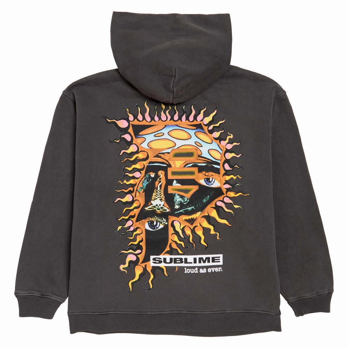 Primitive x Sublime Dirty P Sun Hoodie - Black Activewear Stamps