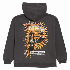Primitive x Sublime Dirty P Sun Hoodie - Black Activewear Stamps