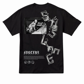 Primitive x Sublime Hello T-Shirt - Black Janitorial Supplies Cleaning Supplies