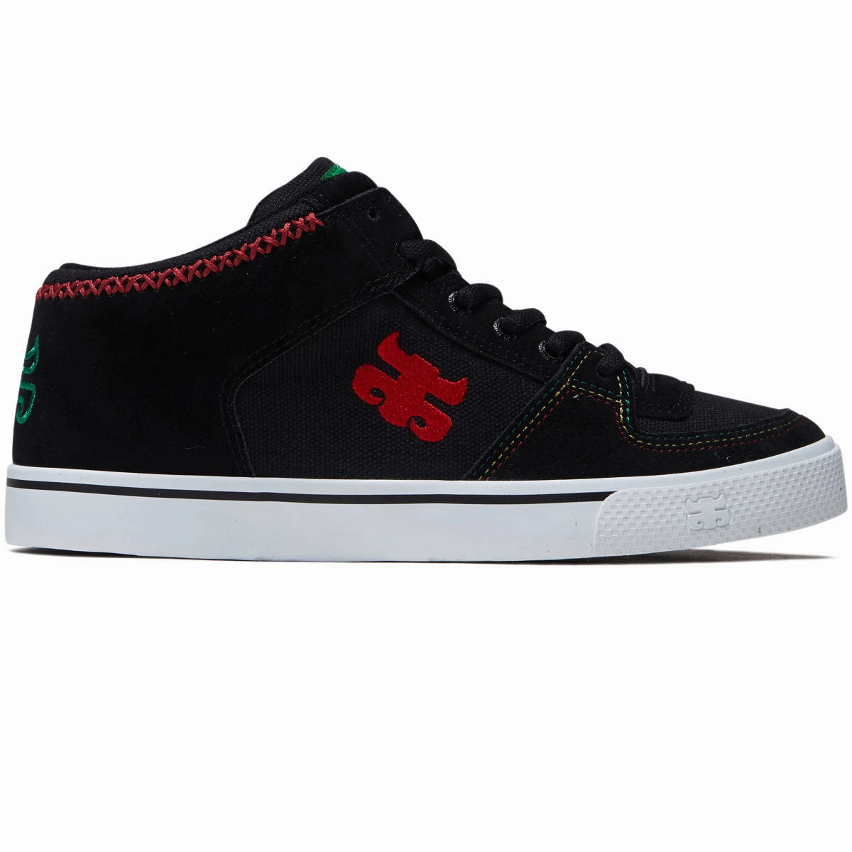 Printed Apparel IPath Reed Mid Vulk Shoes - Black Rasta Wallets