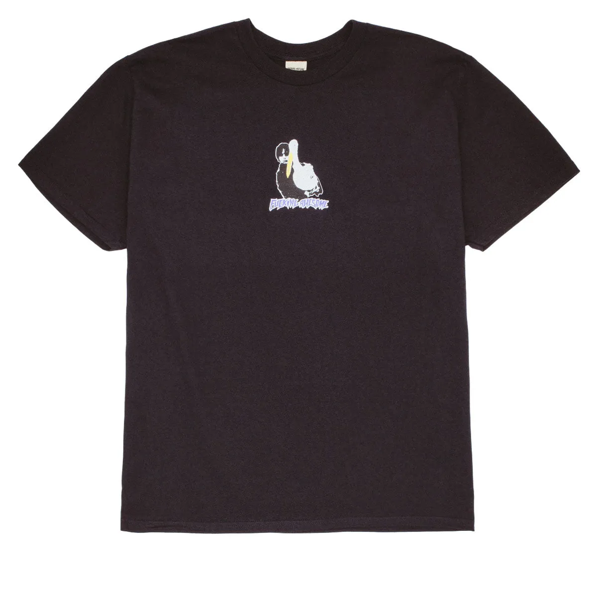 Printers Fucking Awesome High Lonesome II T-Shirt - Black Plants