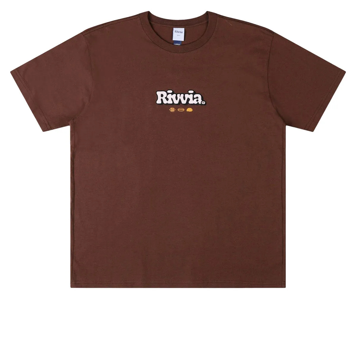 Printers Rivvia Puffer T-Shirt - Brown Board Games