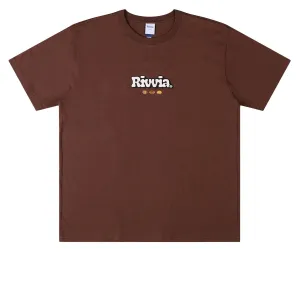 Printers Rivvia Puffer T-Shirt - Brown Board Games